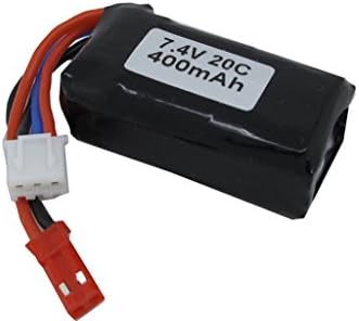CNDHD 7.4V 2S 20C 400MAH Lipo Battery Akku Power for KT 200G Light Weight RC Airplane Mini 3D RC Helicopter