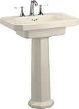 Bathroom Sink Pedestal by Kohler - K-2322-1 in Almond