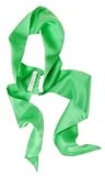 L. Erickson USA Elastic Loop Headbands 100% Silk Charmeuse - Spring Fling Cricket