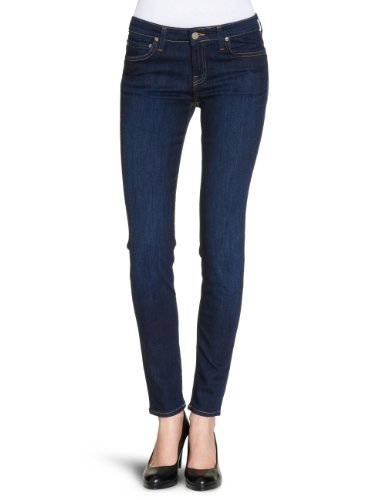 Lee Damen Jeanshose/ Lang Slim Fit, Scarlett - L526IFCW, Gr. 27/31, Blau (STONE RINSE) Preisvergleich