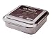 Nordic Ware 46220 Natural Commercial Bakeware Brownie Pan with Lid 9x9-in.