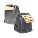 Zip Notes Executive Brushed Silver Battery-Operated Dispenser (0027)