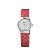 Skagen Denmark Womens Watch Pink strap with silver case #233XSSLPP7
