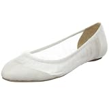 Badgley Mischka Womens Dainty Flat