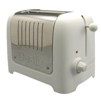 DUALIT LITE 2–SLICE TOASTER SOFT WHITE
