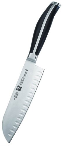 Zwilling J.A. Henckels Twin Cuisine 7-Inch Hollow-Edge Santoku