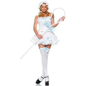 Sexy Blue Peep - Womens Sexy Bo Peep Costume Lingerie Outfits