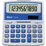 Ibico Calculator Solar-powered Euro-conversion 10 Digit 3 Key Memory 101x65x15mm Ref 101X/IB410024