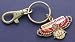 Atlanta Hawks Key Chain with clip