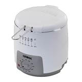 GrandGadgets Omega Series Compact Deep Fryer 0.9 Litre with Temperature Control