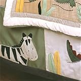 Zanzibar Crib Dust Ruffle