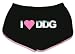 DROP DEAD GORGEOUS - I Heart DDG - Black Track Shorts