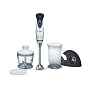 Bosch MSM6A60UC Mixxo Cordless Handheld Blender and Chopper, Black/White