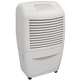 Whirlpool AD50USS 50 Pint Per Day Ultra Low Temp Basement Dehumidifier with Electronic Controls