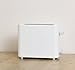PLUS MINUS ZERO Toaster 1-Slice White XKT-V030(W)