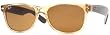 RAY BAN 2132 NEW WAYFARER 945L HONEY PLASTIC SUNGLASSES
