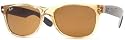 RAY BAN 2132 NEW WAYFARER 945L HONEY PLASTIC SUNGLASSES