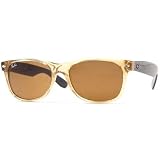 Ray Ban Sunglasses RB 2132 New Wayfarer 945L Honey/Crystal Brown, 55mm ~ Ray-Ban