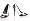 Seduce-425 Pleaser USA Black and White Patent Size: 6