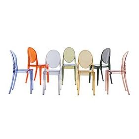 Kartell Victoria Ghost Chair - Transparent