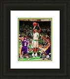 Framed 08 NBA Finals Rajon Rondo Boston Celtics Photo