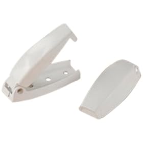 RV Designer Collection E215 Stainless Steel Rounded Baggage Door Catch - Pair