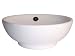 Fontaine Martini Round Porcelain Vessel Bathroom Sink, FSA-PVS-JX1080
