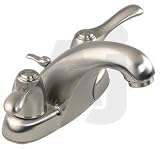 Gerber Allerton Series 43461BN Double Lever Lavatory Faucet with 4-1 2 Reach, 4-5 8... by Gerber
