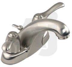 Gerber Allerton Series 43461BN Double Lever Lavatory Faucet with 4-1 2 Reach, 4-5 8... by Gerber