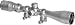 BARSKA 3-9X40 Huntmaster Riflescope - AC11204