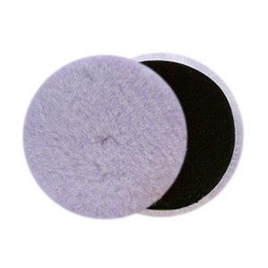 Lake Country Purple Foamed Wool Buffing Polishing Pad - 6.5-inch