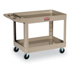 RUB452088BG - Heavy-Duty 2-Shelf Utility Cart