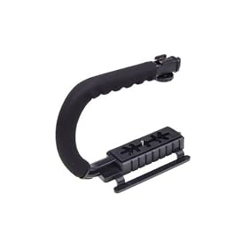Koolertron C Sharp Low Angle Handheld Video Camera Stabilizer Bracket Handle for Dslr Camera Dv