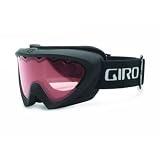 Giro Adler Kids/Youth Ski Goggles - Matte Black Frame / Vermillion 57 Lens - 2009744