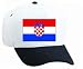 White Cap with map, Croatian, Croatien