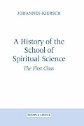 History of the School of Spiritual Science: The First Class