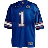 Florida Gators #1 NCAA Youth Replica Football Jersey by Nike (Large Royal Blue)