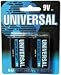 Universal D5629/6F22 9V 2-PK Heavy Duty Batteries.