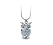 Puzzled Owl Fashionable Necklace/Pendant Jewelry - Birds Collection - Unique Gift and Souvenir - Item #6307