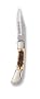 Winchester 22-01328  Double Bolster 2.5" Ersatz Stag Single Blade