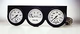 Auto Meter 2328 Autogage Mechanical Oil Pressure /  Water Temperature / Voltmeter
