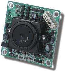 31H648XPTVL. SL500  Board w/Flat Pinhole Lens   Color Wired