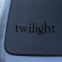 TWILIGHT LOGO - Edward Cullen Vinyl Decal Sticker #1655 | Vinyl Color: Black