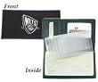 New Jersey Nets Embroidered Leather Checkbook Cover - Basketball Sports Merchandise