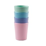 Ciroa Miniamo Pastels Set of 4 Assorted Coloured Melamine Tumblers in a Acetate Packby Kitchen Craft