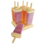 Tovolo Groovy Ice Pop Molds, Set of 6, Yellow
