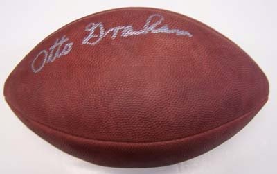 Otto Graham Autographed/Hand Signed Wilson NFL Leather Football PSA/DNA #J49663
