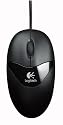 Logitech Pilot optische Maus schnurgebunden schwarz
