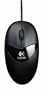 Logitech Pilot optische Maus schnurgebunden schwarz