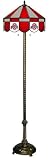 Ohio State University Buckeyes Stained Glass Floor Lamp